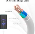 100% Original Xiaomi_33W USB Turbo Type-C Turbo Charger Cable For Mi 6A Type-C Fast Charging Data Cable Fast charging, Fast Transmission, Stronger Compatibility Mi Turbo Charge Type C Cable. 