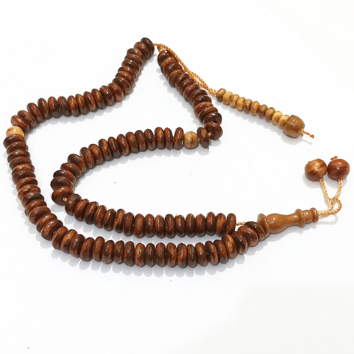 high quality Light Weight Natural Olive ( Zaitoon ) Wood Tasbih handmade Tasbih of 100 beads 9mm Misbaha Tasbeeh Sibha Subha Prayer Counter tasbi