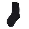 Pack Of 3 Pairs Black Kids School Socks Boys Girls Children Back To School Socks Plain. 