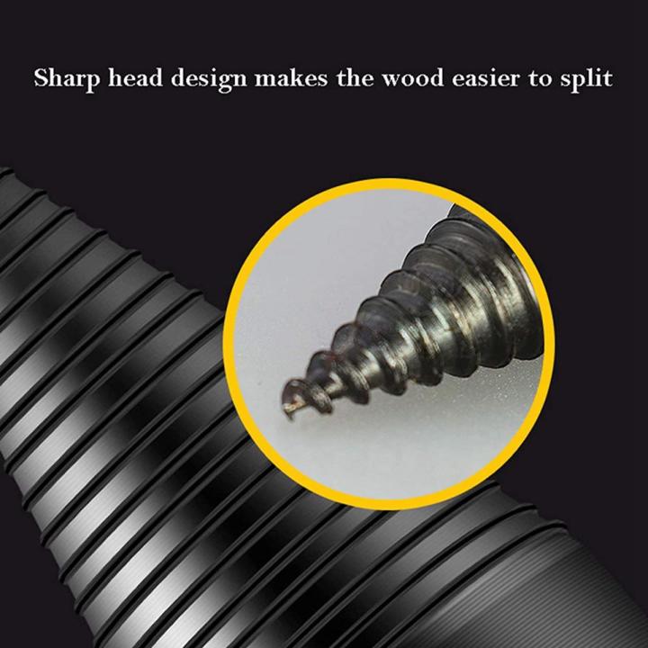 Removable Firewood Log Splitter Drill Bit, Wood Splitter Drill Bits ...