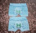 Pack of 2 - Kids Panty Underwear for Toddler Girls (Girls Boxer Underwear). 