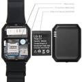 Sports Bluetooth Smart Watch Camera Lens Memory Card Supported Bluetooth Calling Support 280 mAh polymer battery Micro USB cable TPU Band. 