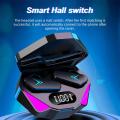 X15 Earbuds TWS , New Gaming wireless Earbuds X 15 E-Sport Low latency Earphones Touch control , Best Airbuds HIFI Stereo Surround with Gaming LED Lights ,  Waterproof Earbuds with High Capacity Charging  case. 