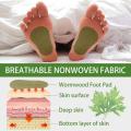 Heel Fatigue Pain Wormwood Foot Patch Relieve Stress Detoxification Help Sleeping Body Detox Sticker Detoxifying Foot Patch 12Pc. 