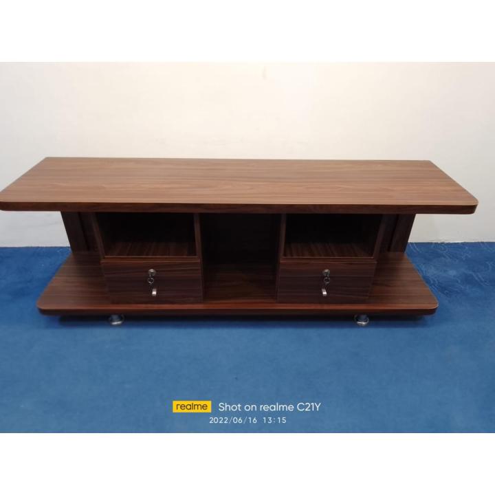 wood LCD console media unit for up to  32 to55 LCD