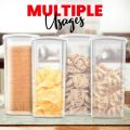Fast Forward Bread Box for Kitchen & Countertops - Bread Holder, Bread Container & Bread Storage - Bread Bin & Bread Dispenser with Lid - Bread keeper. 