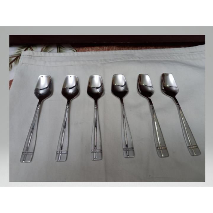 STAINLESS STEEL TEA SPOON (6 PCS)