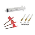 ZOOM Hydraulic Brake Bleed Kit Replacement Spare Parts for ZOOM Brake System, Filling Oil Kit, Funnel Set Bike Repair Tool. 