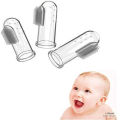 New High-Quality Baby Kids Silicone Finger Toothbrush Baby Tongue Brush Teeth Soft Silicon Material Gum Brush For Children Clear Massage Dental Care. 