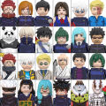 Moonlight Jujutsu Kaisen Building Blocks Itadori Yuji Gojo Satoru Ryomen Sukuna Mini Action Figure Accessories Christmas Gift for Kids. 