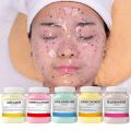 24K Gold Soft Mask Powder Rose Petal Crystal Jelly Mask Powder Skin Care 350g Hydrating Brightening. 