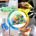 (Pack Of 3) Microfiber Cloths Cleaning Supplies- Micro Fiber Cleaning Towels, Chemical Free Kitchen Towel, Clean Windows & Cars.. 