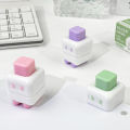 Single Hole Paper Hole Punch Small Mini Binder Punch Creative DIY Manual Circle Cutter Portable Binding Stationery Supplies Fugar. 