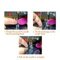 10Pc Easy Needle Device Threader Needlework Accessory Stitch Inserter Tool For Elderly Guide Needle Automatic Thread Sewing Tool. 
