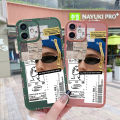 YIWESAN Case For Realme Q3i Case Fashion Tide Brand Boy Thin Shockproof Square Edge Silicone Casing Full Lens Cover Camera Protect Cases Softcase. 