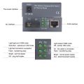 Media Converter HTB-3100 Fiber Optical Single Mode Single Fiber SC Port 25KM External Power Supply 10/100M. 