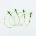 Black pointed mother button rubber clothing trademark hang tag thread hand threading needle plastic hanging rope. 