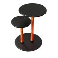 Side Table/Center Table/Beside Table (Modern Double Top Round Coffee Table). 