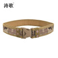 Outdoor training outer belt military fan EVA foam belt tactical belt oxford cloth men's canvas sponge belt. 
