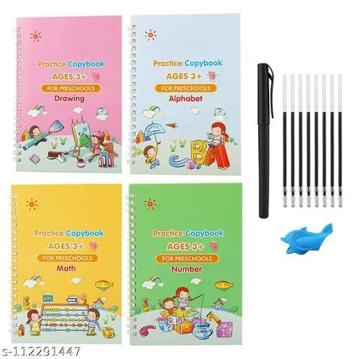 4%20Pack%20Grooved%20Handwriting%20Books%20for%20Kids%20%7C%20Magic%20Practice%20Copybook%20Cursive%20Writing%20Combination%20Groove%20Calligraphy%20Copybook%20for%20Kindergarten%20Preschool%20-%20Image%203