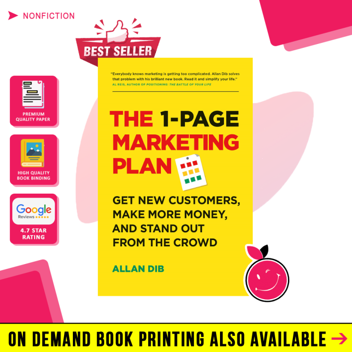 The 1-Page Marketing Plan by Allan Dib | Buy Books Online Bookberry | Amazon Bestseller