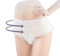 Disposable Period Panty, Women Period Underwear, Postpartum panty, Sanitary Napkin Pants, Menstrual Pull-up Pant. 