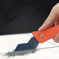 Professional Ceramic Tile Gap Repair Hook Knife For Cleaning Removal Grout Joint Notcher Hand Construction Tools. 
