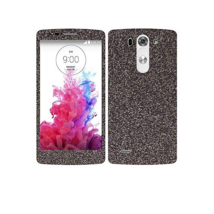 LG G3 S Black Glitter Mobile Skin