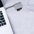 BASEUS Enjoyment Series HUB SD + TF CARD + USB 2.0 Interface Hub Adapter with LED Light. 