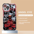 Marvel Deadpool Case for Apple iPhone 15 Plus XR X XS 14 Pro 13 Pro Max 8 11 12 Mini 7 6s SE TPU Funda Clear Silicone Cover. 