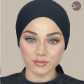 Black Hijab Caps Plain. Black Hijab Cap Simple. Black Hijab Cap for Girls. Black Colour Hijab Cap. 