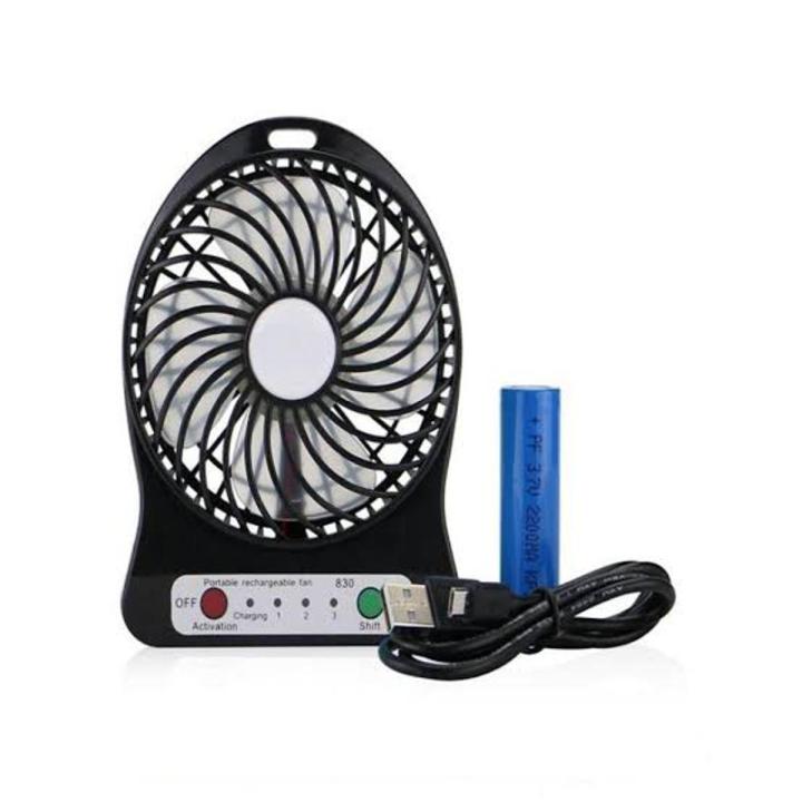 Portable Mini Fans Usb Charging rechargeable battery