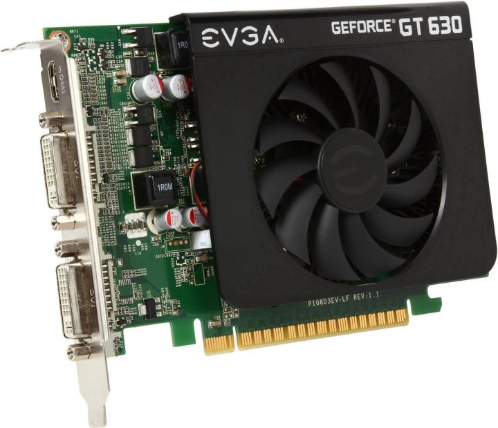 EVGA GeForce GT 630 2GB DDR3 PCI Express 2.0 x16 Video Graphics Card (Used)