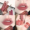 Cappuvini Makeup Juice Lip Glaze Long Lasting Moisturizing Mirror Lip Gloss Water Light Shiny Jelly Liquid Lipstick. 