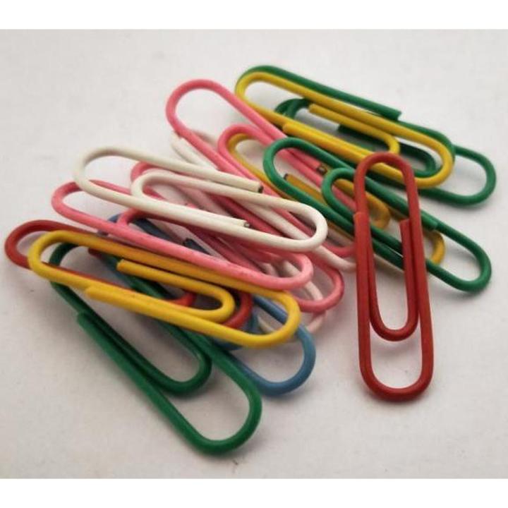 Paper Clip  FUJI C-28,  Multi Color U shape Paper Clip  Size 28mm