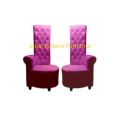 HIGH-BACK CHAIR SOFA WITH TABLE MALAI FABRIC ONE SIDE ARM 10 YEARS FOAM WARRANTY AND FIVE YEAR STRUCTURE. 