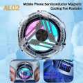 AL-02 Mobile Phone Cooling Fan - Magnetic Cooling Radiator Fan For Mobile - Help to reduce heatness of Mobile. 
