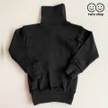 Pack of 3 High Neck for Kids| Winter Wool Full Sleeve Highneck for Children| White Skin Black Color. 