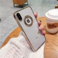 High Quality Slim Transparent Ring Case For Iphone X / XR / XS Max Camera Protection Case. 