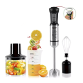 4 in 1 Hand Blender Set with 2 Switches – 21 Speed Setting, 600W HandBlender Stick, Whisker, 300ml Chopper, 700ml Jar, Chopper Machine - Kitchen Accessories for Grinding, Mixing, and Blending – Mirha Traders. 