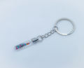 Bottle-Keychain with your name on rice,Keychain with Name, Rice Keychain, Custom Keychains, Personalized Keychains, Name on Rice, Rice Jewelry, Unique Gift, MINI TUBE PENDANT. 