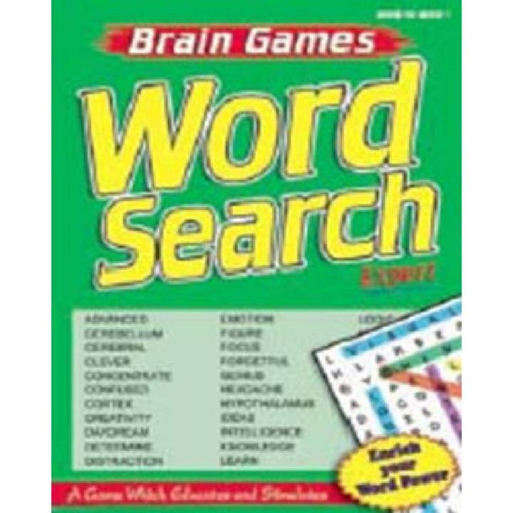 Mind To Mind Brain Games: Word Search Expert (Pb)