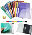 A4 Management TT Plastic CV Presentation Cover File| Folder for Protecting Documents Certificates degrees Assorted Colors (01 Pcs). 
