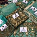 Heavy embroidered fancy wedding  mesori dress. 