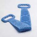 Easy  Kitchen Silicone Back Scrub Bath Shower Silicone Body Brush Silicone Bath Towel Exfoliating Body Brush Belt Wash Body Wash Silicone Body Scrubber Belt. 
