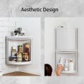 washroom cabinet-Bathroom cabinet-bathroom accessories cabinet-plastic 360° rotating cabinet- Small 1 layers washroom organizer-bathroom accessories-washroom cabinet box plastic Wall mounted Corner cabinet by joyclick.. 