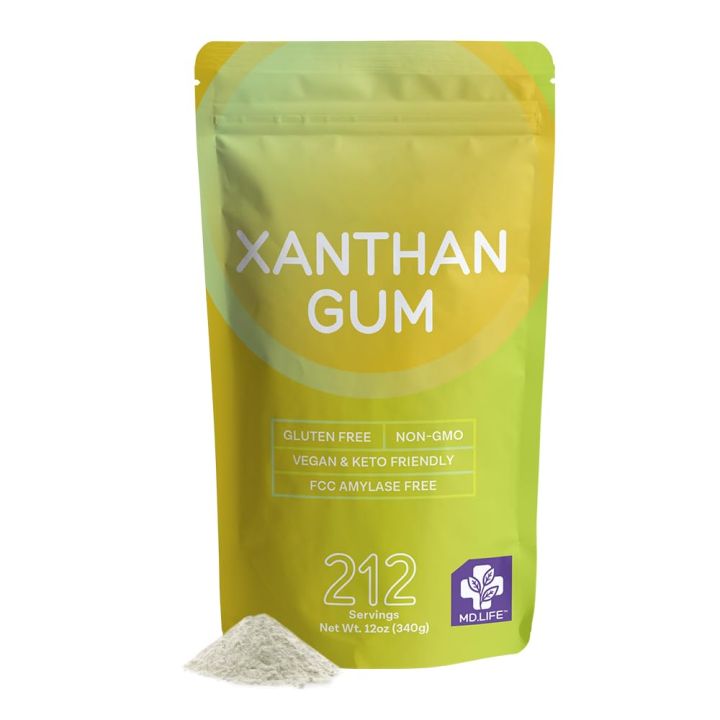 MD Life Xanthan Gum for Baking Keto 500GM 100% Natural Xanthan Gum
