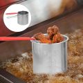 Generic Deep Frying Pan, 304 Stainless Steel Deep Frying Pan with Strainer Basket, Mini Fryer, Multi-Purpose French Fries, Cooking Pot for French Fries, Fried Chicken. 