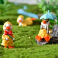 Ducks Miniature Animated Realistic Diminutive Ducks Sculptures. 
