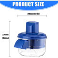 Automatic Electric Garlic Peeler Machine - Rechargeable Mini Food Processor & Fruit Peeler - Household Garlic Skin Remover Tool. 